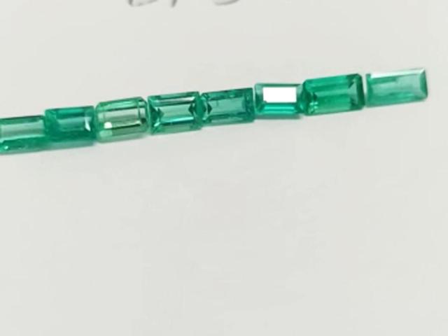 3.0ct Colombian Emerald Set 
