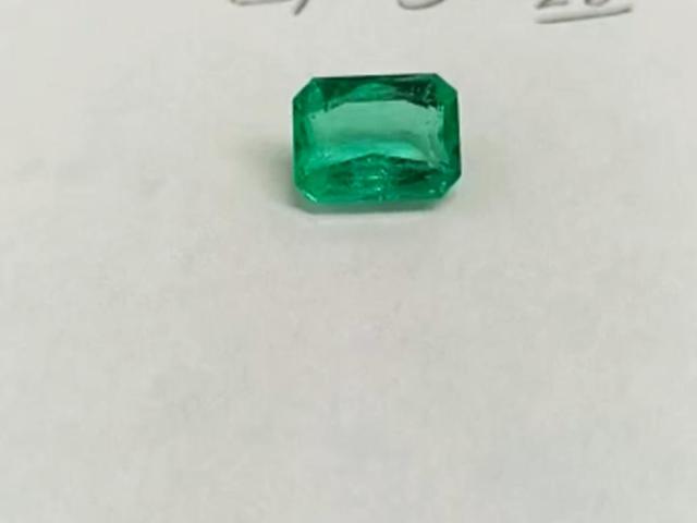 3.26 Princess Cut Colombian Emerald