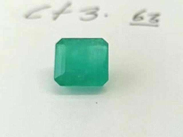 3.63ct Colombian Emerald  ( Emerald Cut) 