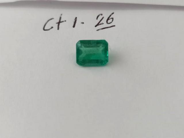 1.26ct Colombian Emerald 