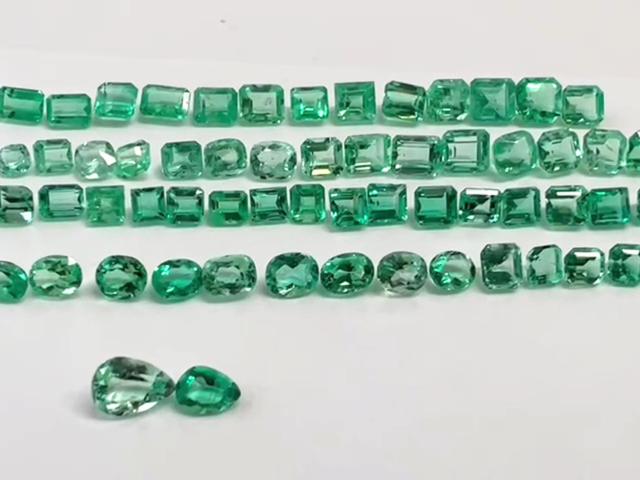 25.57 Ct. Colombian Emerald Lot 