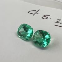 5.22  Ct.  Colombian Emerald Pair - Ovals  (Exceptional)