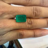 7.39  Ct.  Colombian Emerald 