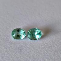 1.33 Ct. Colombian Emerald Pair (Oval)