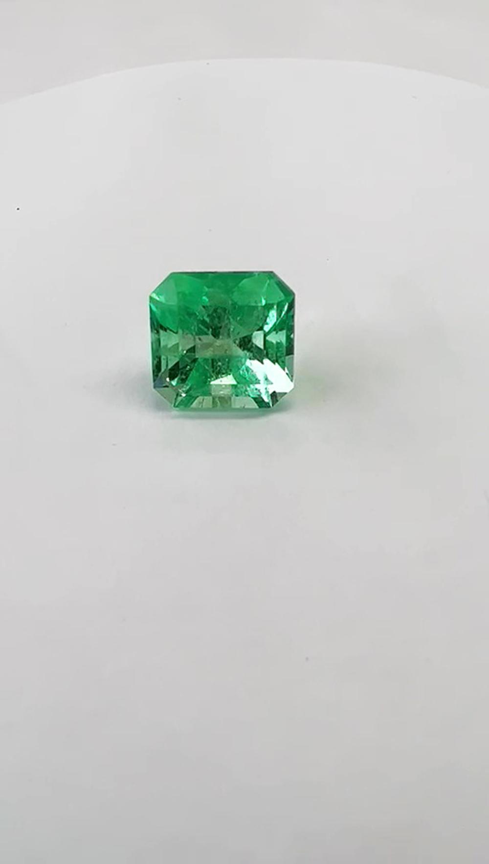 4.28 Ct. Colombian Emerald 