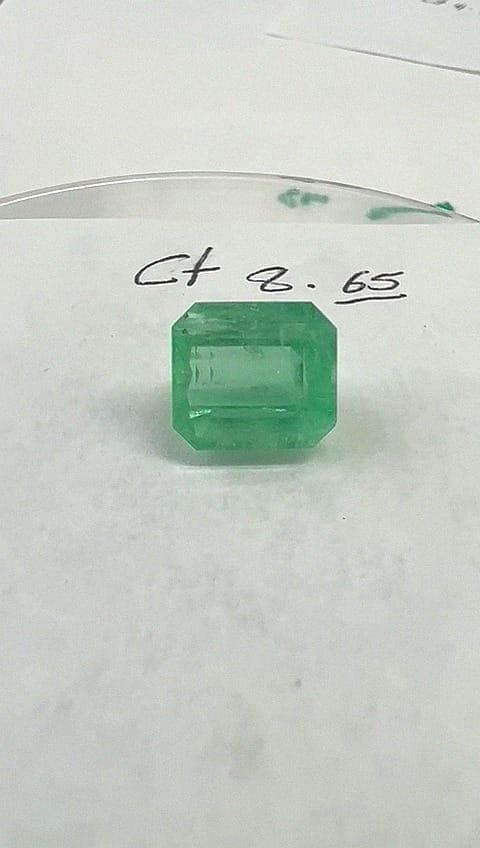 8.65 Ct. Colombian Emerald